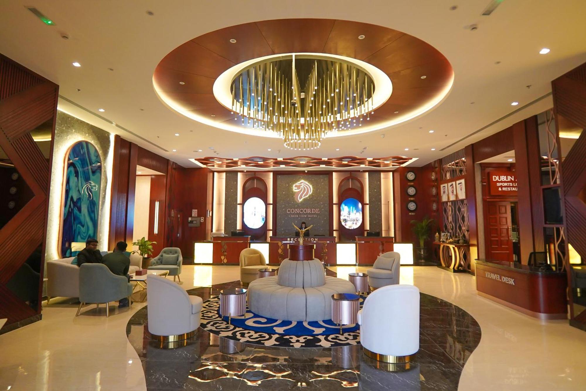 Concorde Creek View Hotel Bur Dubaj Exteriér fotografie